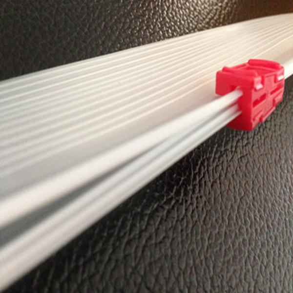 Color rojo de la cremallera Ziplock de 5 PP del kilogramo para la bolsa de plástico, cerradura de la cremallera del bolso