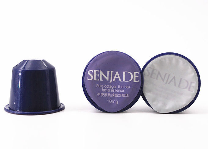 Cápsulas recargables inmediatas de Nespresso color modificado para requisitos particulares capacidad de 7 gramos