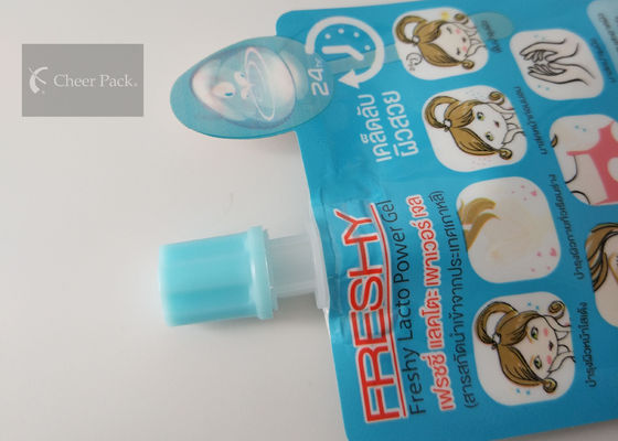 El pequeño casquillo plástico del canalón de la botella, bolsa de los alimentos para niños capsula servicio del ODM del OEM
