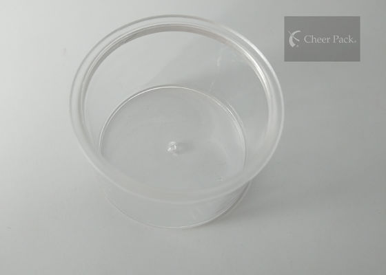 Pequeños envases de plástico redondos de la seguridad con la película del lacre, 1,6 milímetros de grueso