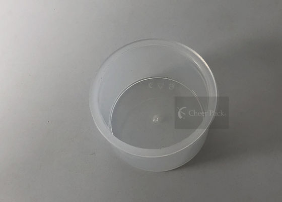 Pequeño Contaciners plástico transparente profesional 35 gramos para el embalaje del té