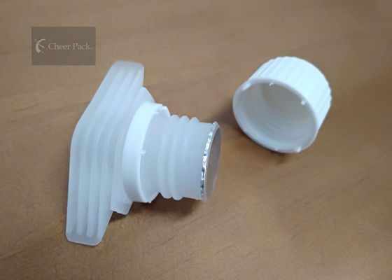 El tipo completo canalón plástico del sello capsula diámetro externo de 18 milímetros para la bolsa del zumo de fruta