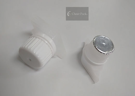 El tipo completo canalón plástico del sello capsula diámetro externo de 18 milímetros para la bolsa del zumo de fruta