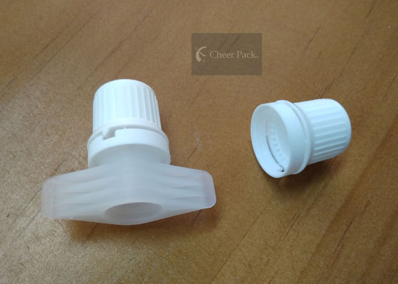 El casquillo plástico blanco puro del top de la torsión para se levanta servicio del ODM del OEM de la bolsa