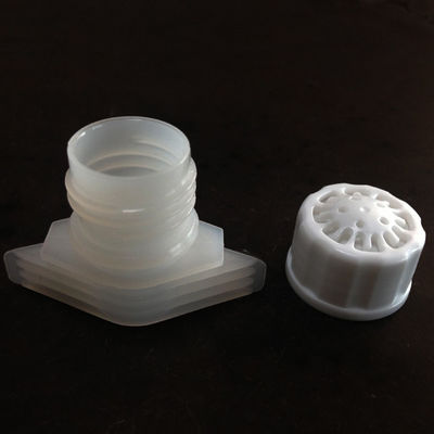 casquillo plástico de encargo del canalón de la botella 150C para la leche/el yogur frescos, diseño modificado para requisitos particulares