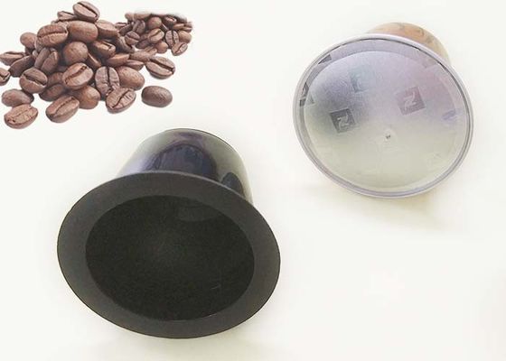 Pocas cápsulas de la vaina del té/del café de los PP del plástico con norma alimenticia de la tapa de la hoja