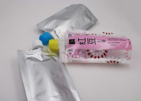 El canalón líquido del paquete de Doy del canalón del plástico transparente empaqueta el ANIMAL DOMÉSTICO/OEM de VMPET/del PE impreso