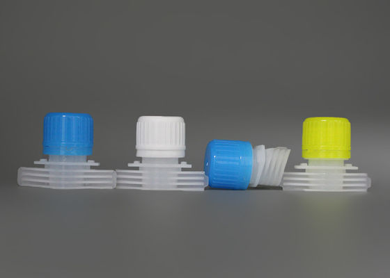 casquillo plástico del canalón de la botella de 10m m/de 12m m/de 16m m para la bolsa de empaquetado del detergente para ropa