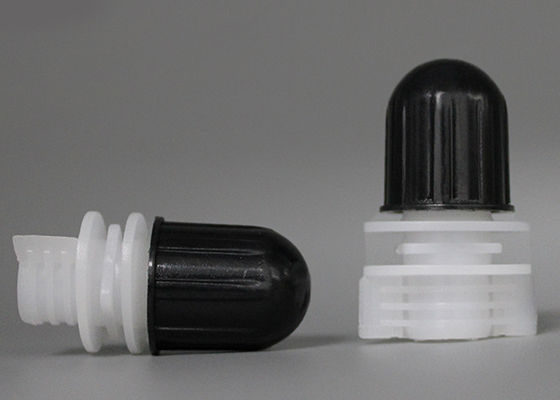 Los casquillos plásticos grises o negros/tornillo del grueso modificado para requisitos particulares de 1m m del canalón encendido vierten los canalones