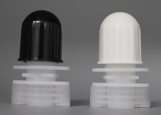 Los casquillos plásticos grises o negros/tornillo del grueso modificado para requisitos particulares de 1m m del canalón encendido vierten los canalones