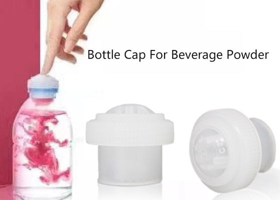 Casquillo nutritivo de la sacudida plástica de la prensa de la innovación para la bebida L - empaquetado de la vitamina de la carnitina