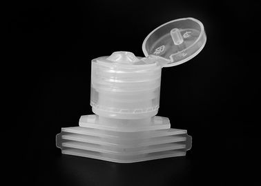 Boca plástica con tirón - casquillo superior del canalón del tirón del diámetro 16m m para la bolsa del gel del 75% que se lava Achohol
