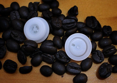 Una válvula de desgasificación de la manera fuera de la talla 19,8mm se adhiere en bolsos flexibles del almacenamiento del café