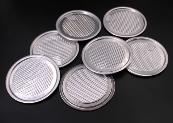 los sellos abiertos fáciles de aluminio de la tapa de la hoja 211# de 65m m para la comida pueden empaquetando