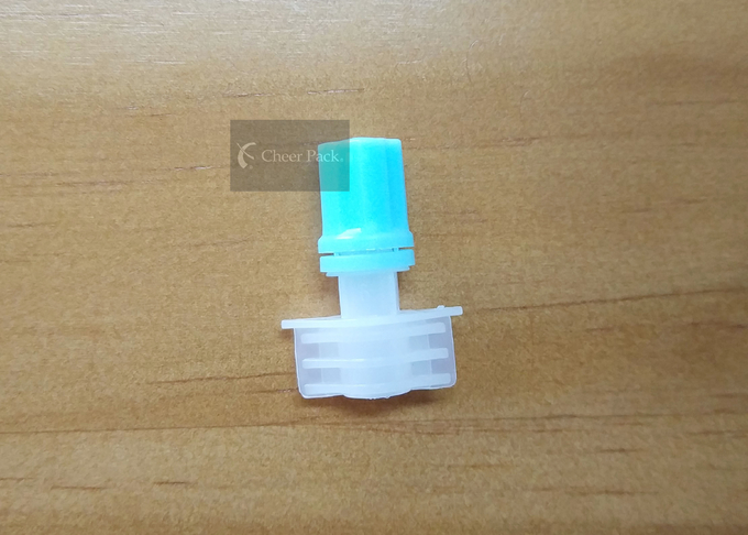 El canalón plástico de la torsión azul del color capsula el diámetro bajo 5m m, cierre fácil apagado