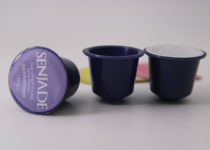El café instantáneo automático colorido encapsula la taza en capacidad de la máquina de rellenar 10g