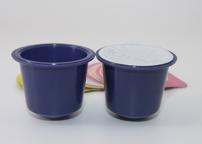 El café instantáneo automático colorido encapsula la taza en capacidad de la máquina de rellenar 10g