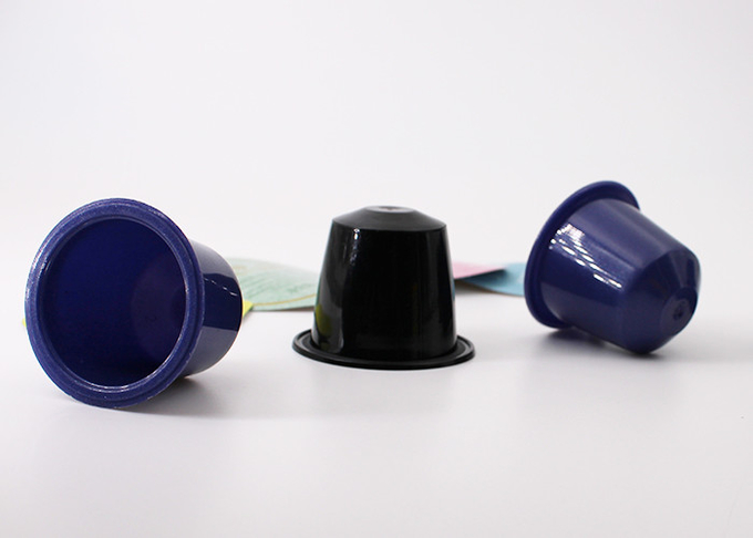 La categoría alimenticia vacía del plástico HDPP Nespresso recargable encapsula las vainas 5 - el volumen 8g