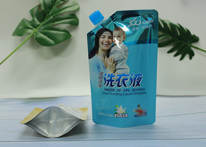 El canalón líquido plástico empaqueta/el vino Doypack 50ml de Resuable a 3L con el canalón