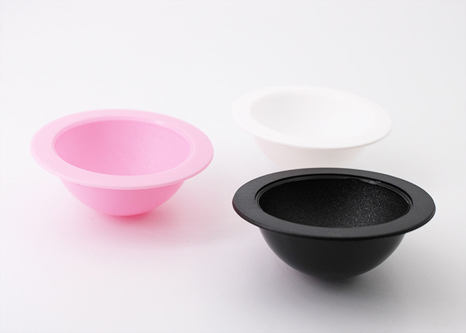 envases de plástico del claro de la categoría alimenticia 8ML pequeños para el paquete de la arcilla de la máscara de la emulsión