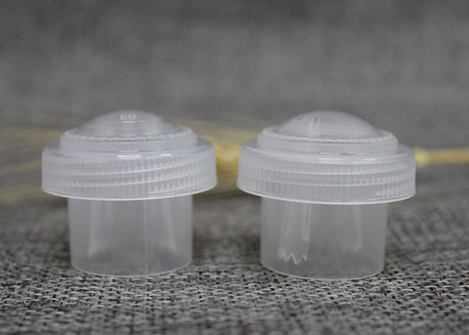 Presione y sacuda el tipo pequeña capacidad de los envases de plástico 4 gramos para el paquete de la bebida