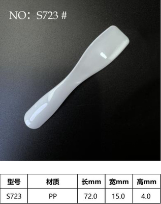 calidad  72.3mm Cosmetic Spatula Scoop For Body Cream , Eyes Cream , Facial Cream Fábrica