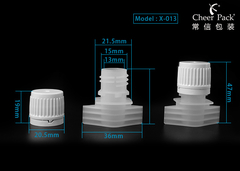 13 mm Boquilla y tapa