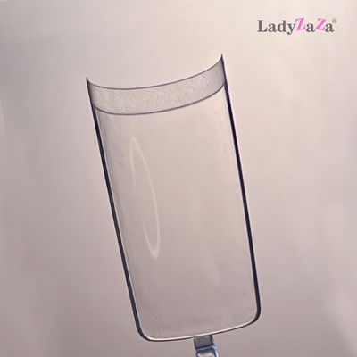 El clavo falso natural de la cubierta completa del color inclina 50 pedazos por extremidad de acrílico artificial del clavo del bolso