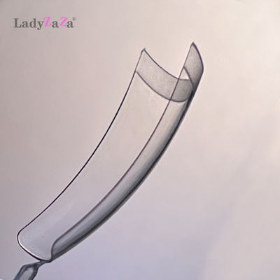 El clavo falso natural de la cubierta completa del color inclina 50 pedazos por extremidad de acrílico artificial del clavo del bolso