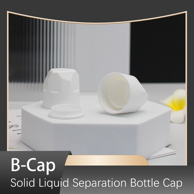 Innovación plástico compostable separación sólido-líquido Presione agitación tapa nutritiva para el embalaje de bebidas vitamínicas