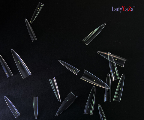 Clavos falsos 24 PCS plástico ABS Presión en el ataúd Clavos falsos desmontables Clavos falsos portátiles