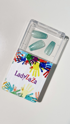 30pcs/conjunto Prensa de uñas falsas portátiles en las uñas sin costuras Removibles Reutilizables con cubierta completaUtilizable OEM