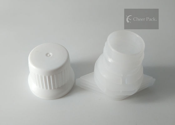 15 milímetros de la torsión del canalón de material plástico para la bolsa del jabón de la mano, servicio del casquillo PE del ODM del OEM
