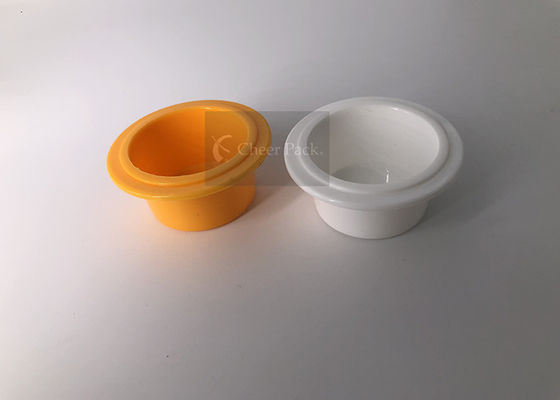 Capacidad paquete colorido de la receta de la cápsula de 10 gramos para el embalaje del queso, peso 4g