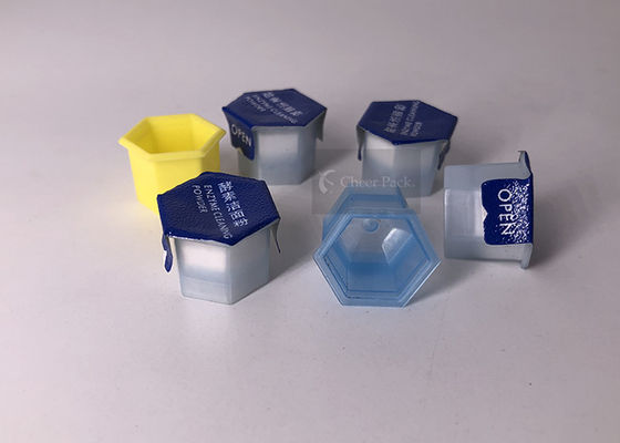 Paquete natural de la cápsula del origen de diversos modelos coloridos para el polvo de limpiamiento, 0,3 Grame