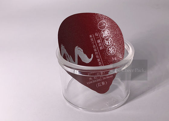 PP/pequeñas tazas de té transparentes de acrílico de los envases de plástico 20g 30g 50g