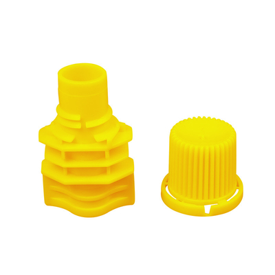 8.6mm Diámetro interno tapa de boca de plástico hecha de material PE para la bolsa de boca