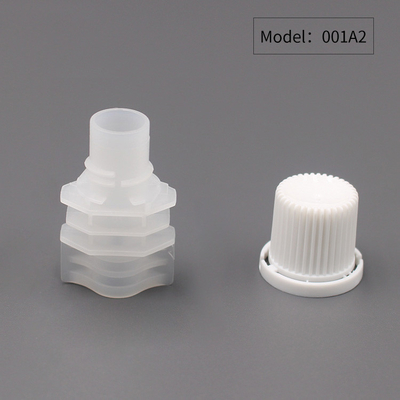 8.6mm Diámetro interno tapa de boca de plástico hecha de material PE para la bolsa de boca