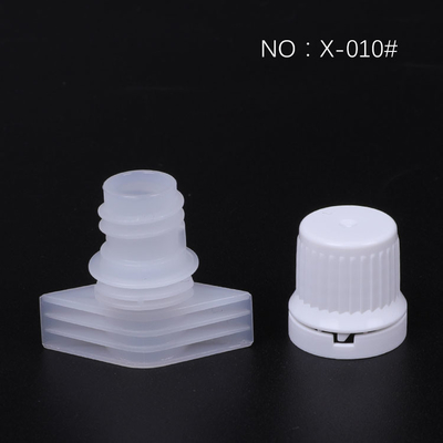 Material PE de 9,6 mm de diámetro interior cubierta de chorro de plástico para cosméticos, máscaras faciales, condimentos y detergente para ropa