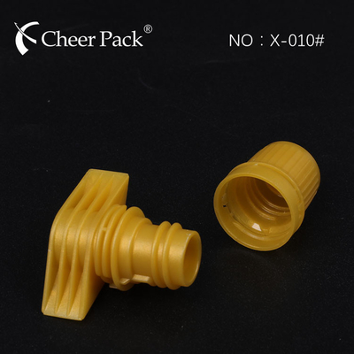 Material PE de 9,6 mm de diámetro interior cubierta de chorro de plástico para cosméticos, máscaras faciales, condimentos y detergente para ropa
