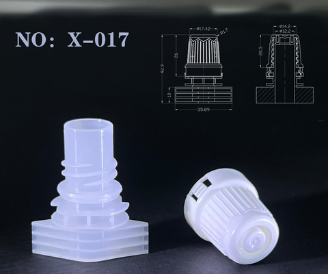 Capuchón de plástico PE con un diámetro interno de 12 mm para el agua de Perm y el aceite negro
