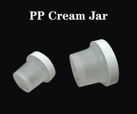 Material PP PCR 50ml 100ml 200ml latas de boca ancha para cosméticos helados, mousse y helados