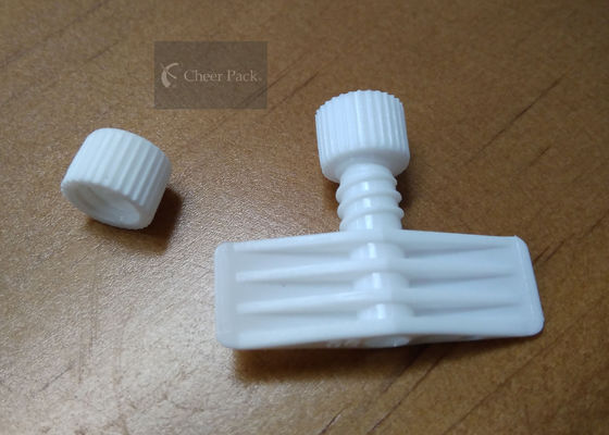 Casquillo para Doypack plástico, material del canalón de la torsión de 4 milímetros de diámetro del PE