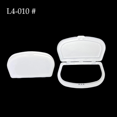 Capa de limpieza húmeda de plástico a prueba de evaporación 108 * 60 mm Forma del sector