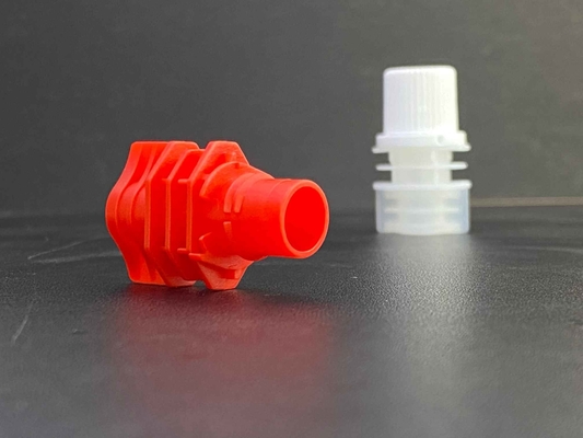 8.6mm Caps de boca de plástico para usar en el embalaje de bolsas de leche de soja