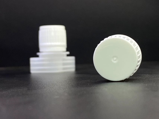 13 mm Caps de boca de plástico para uso en el embalaje de bolsas de detergente