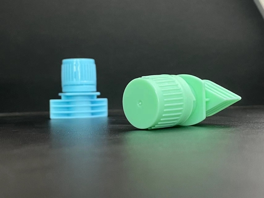 13 mm Caps de boca de plástico para uso en el embalaje de bolsas de detergente