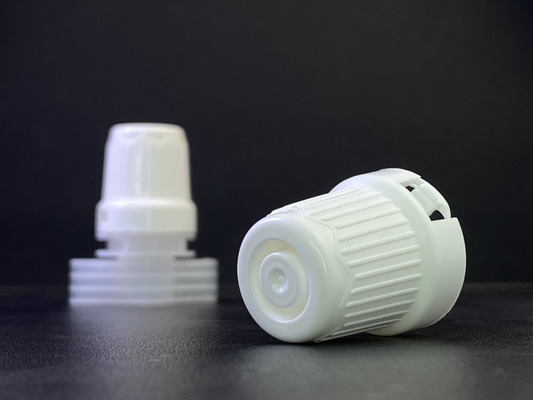 12 mm Caps de boca de plástico para usar en el embalaje de bolsas para alimentos y cosméticos
