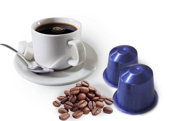 Pequeños envases de los PP del plástico/cápsulas redondos del café para Nespresso