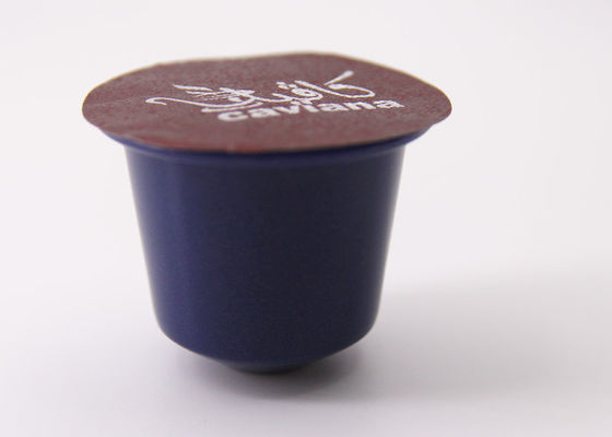 El café compatible verde/rojo/púrpura de Nespresso encapsula capacidad de 5 gramos